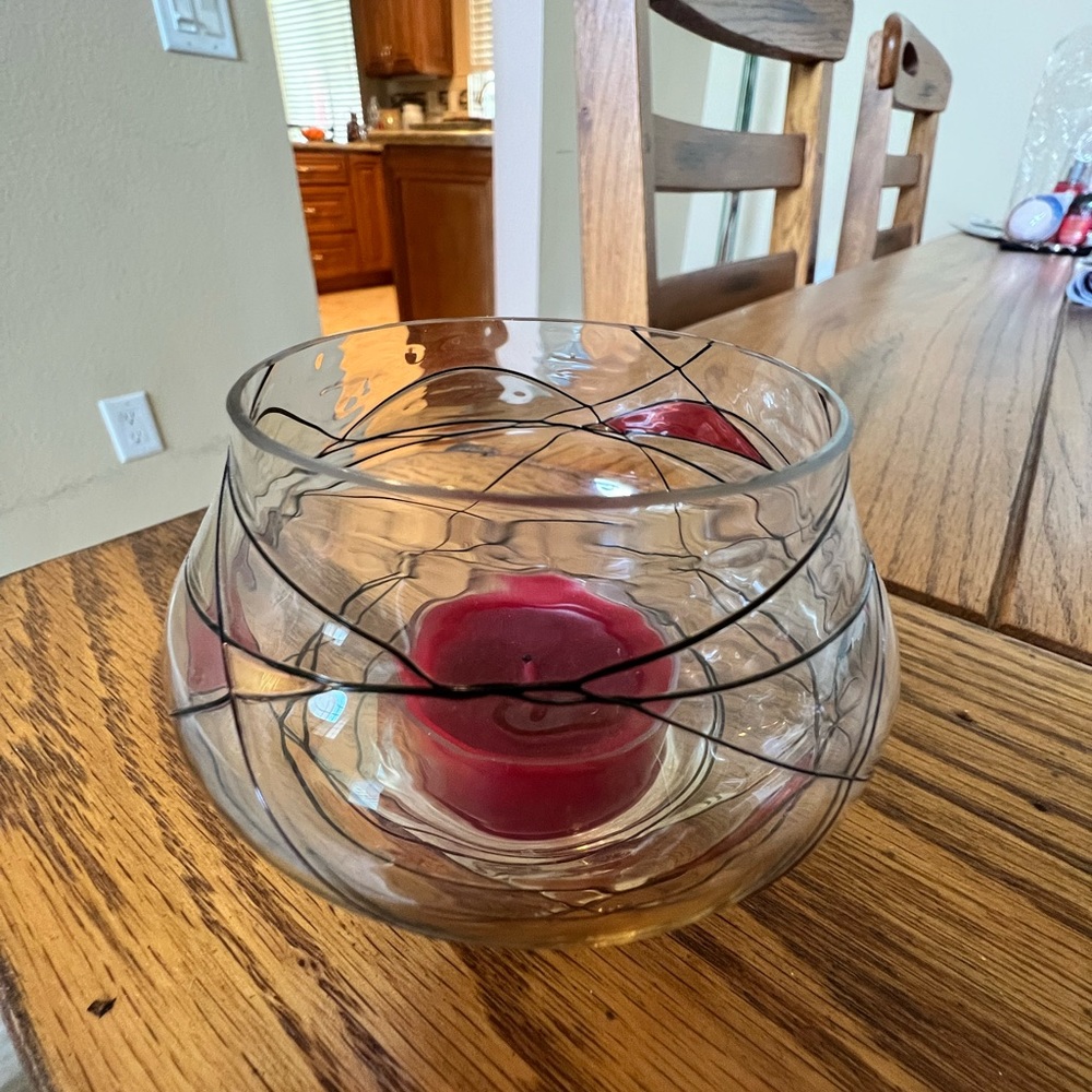 PartyLite calypso tealight holder.